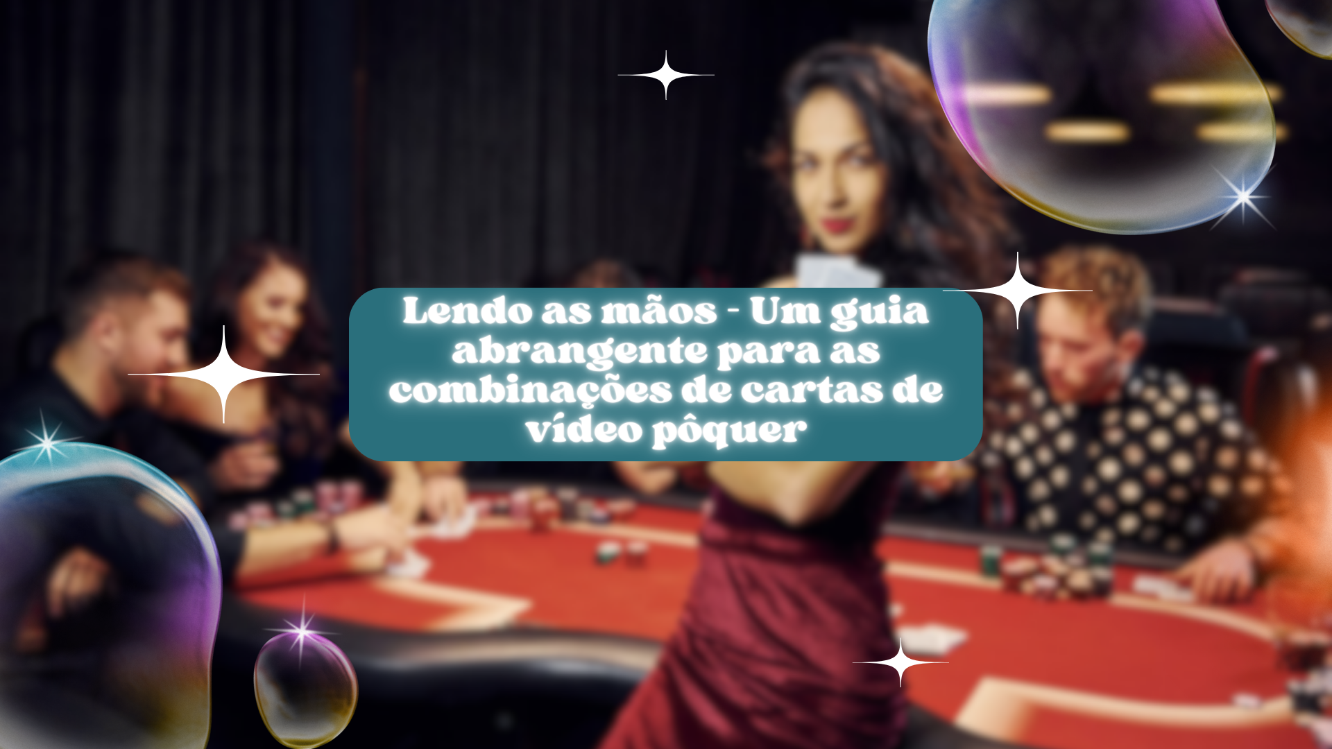 Lendo as mãos - Um guia abrangente para as combinações de cartas de vídeo pôquer